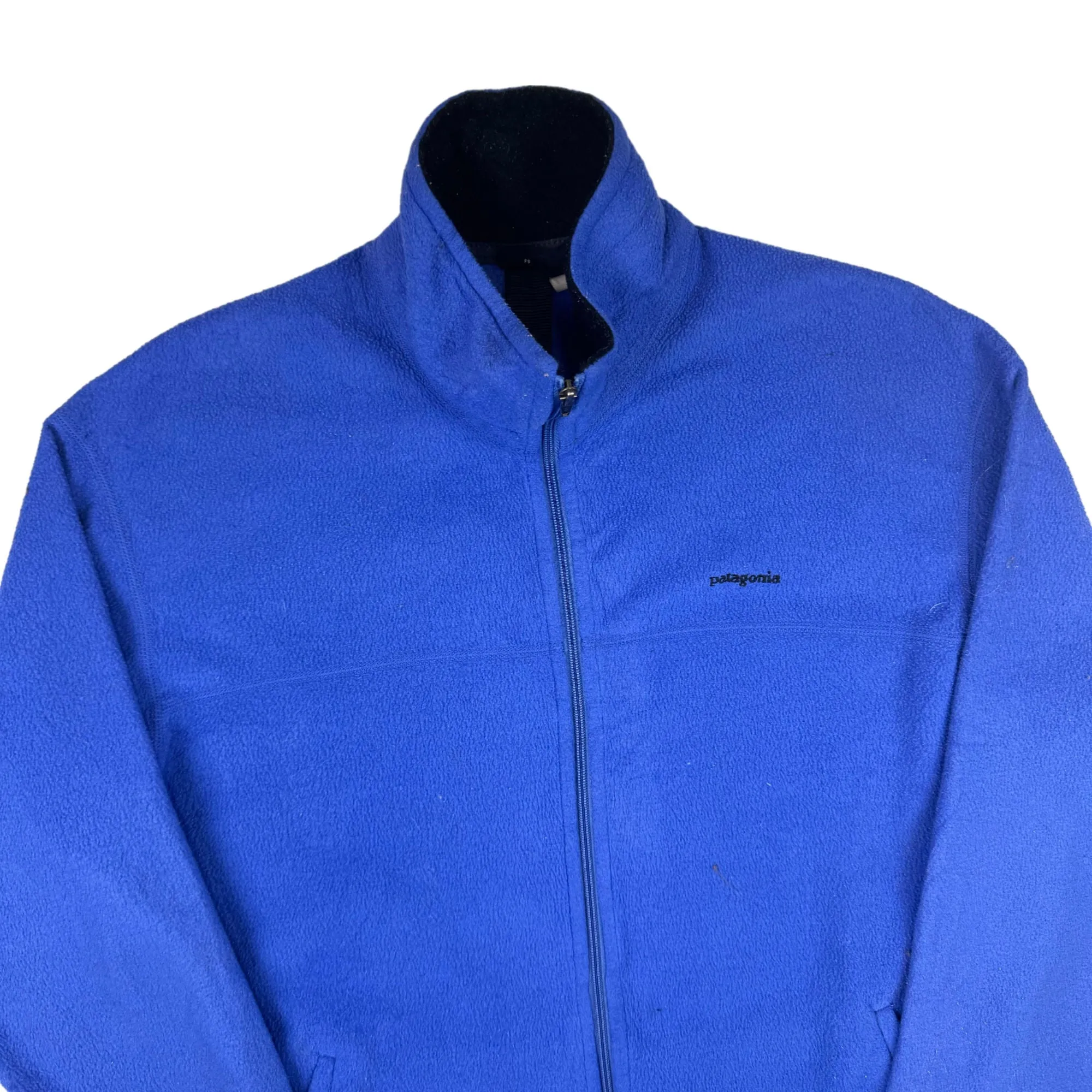 Vintage Patagonia Full-Zip Fleece Blue