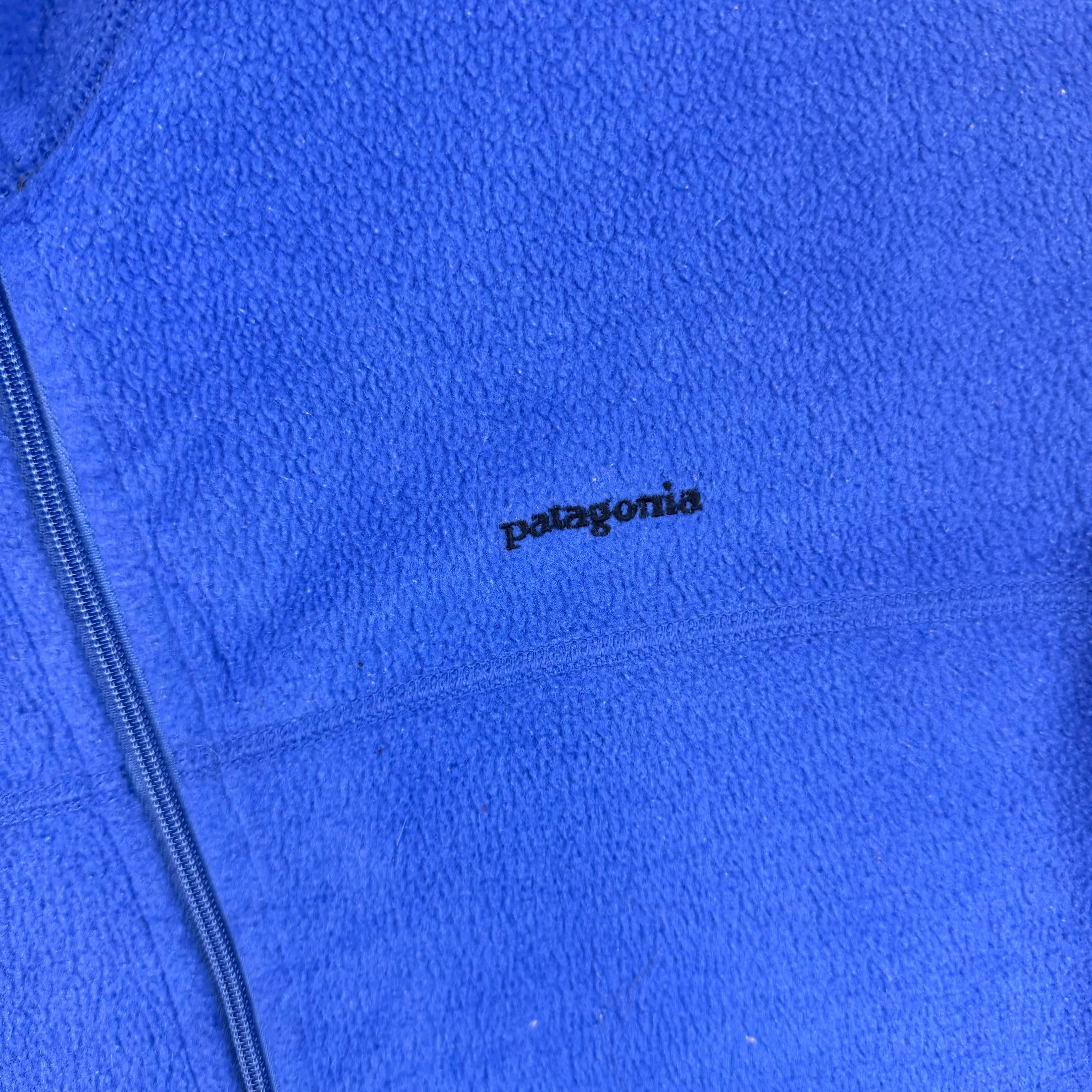 Vintage Patagonia Full-Zip Fleece Blue