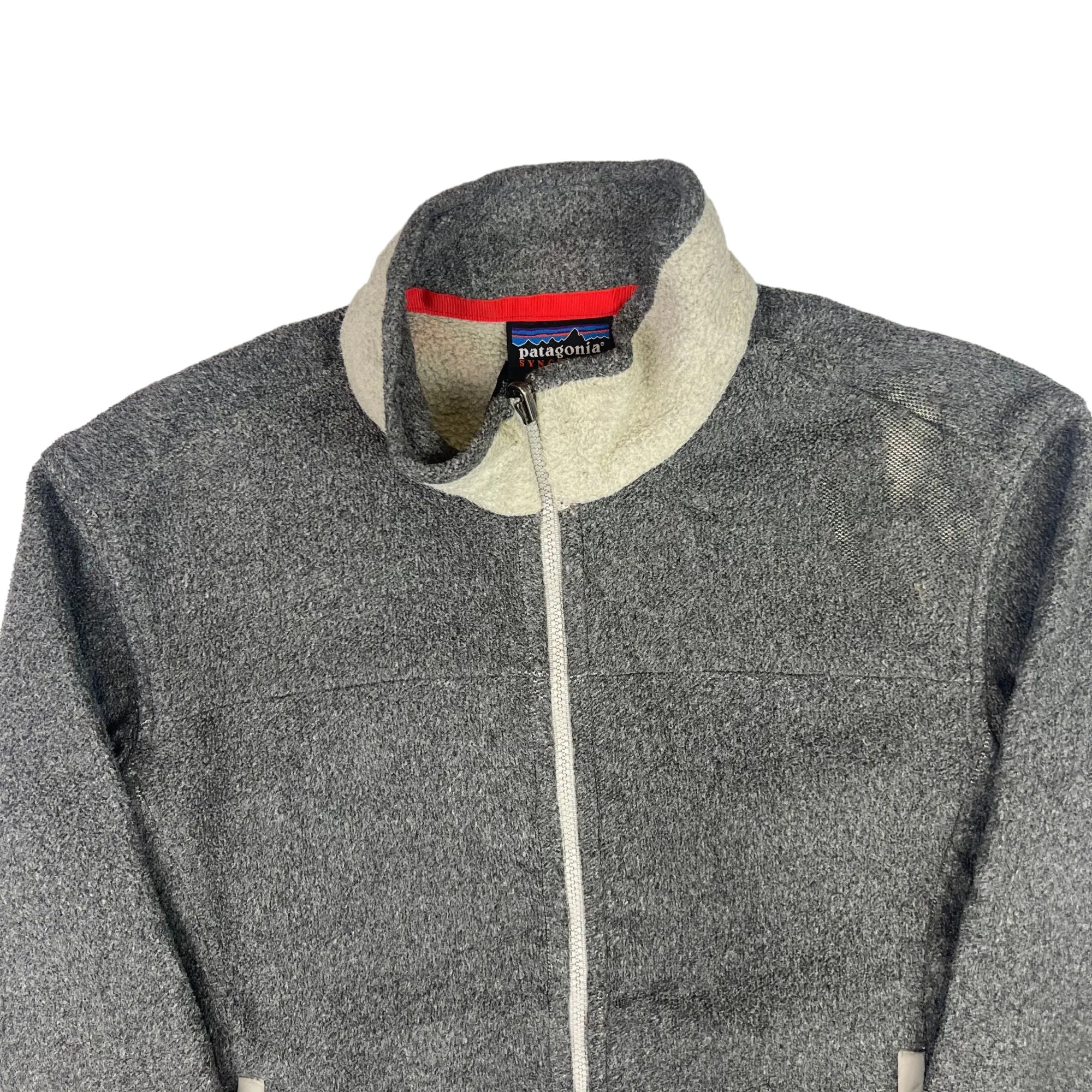 Vintage Patagonia Synchilla Full-Zip Fleece Grey