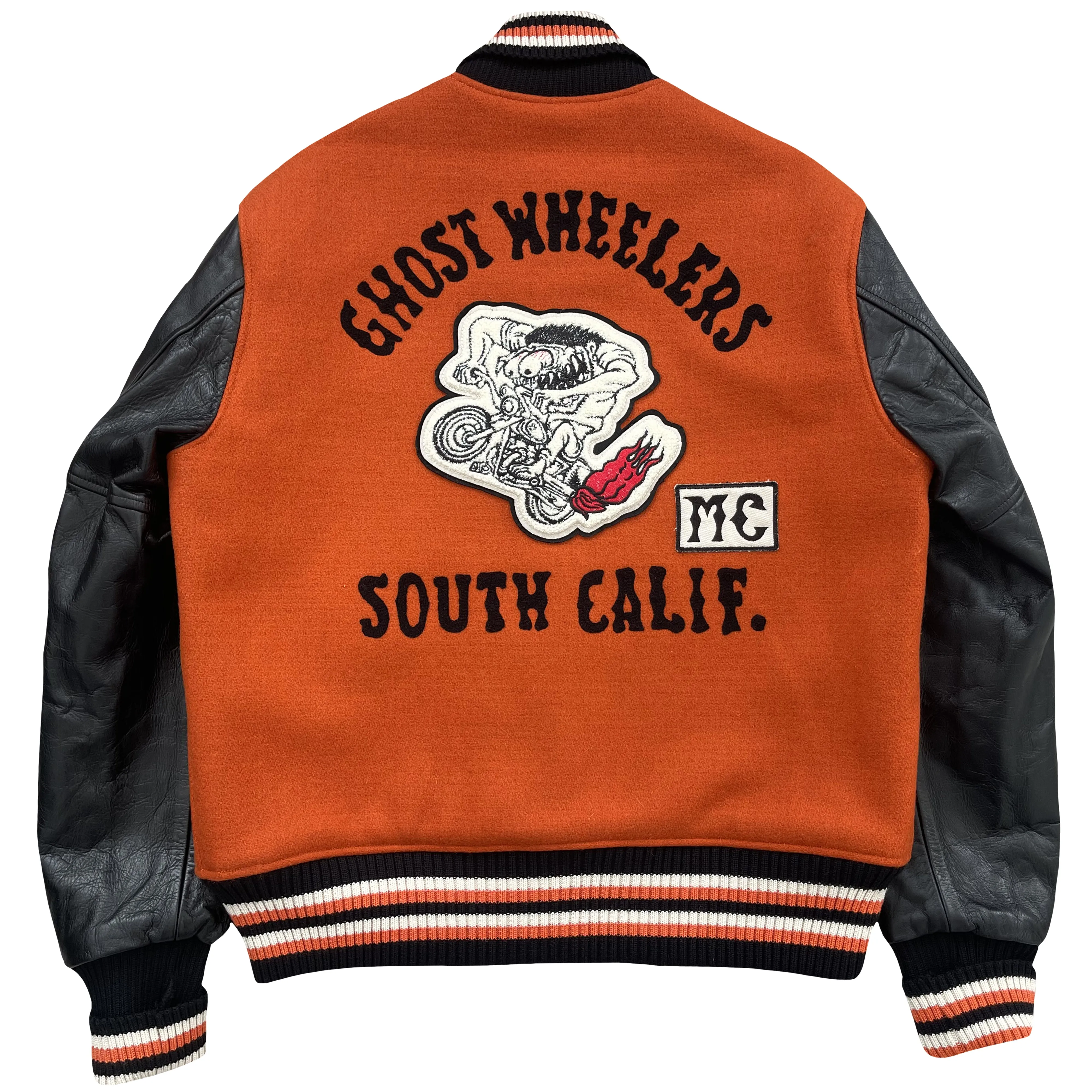 Whitesville Ghost Wheelers Varsity Jacket - L