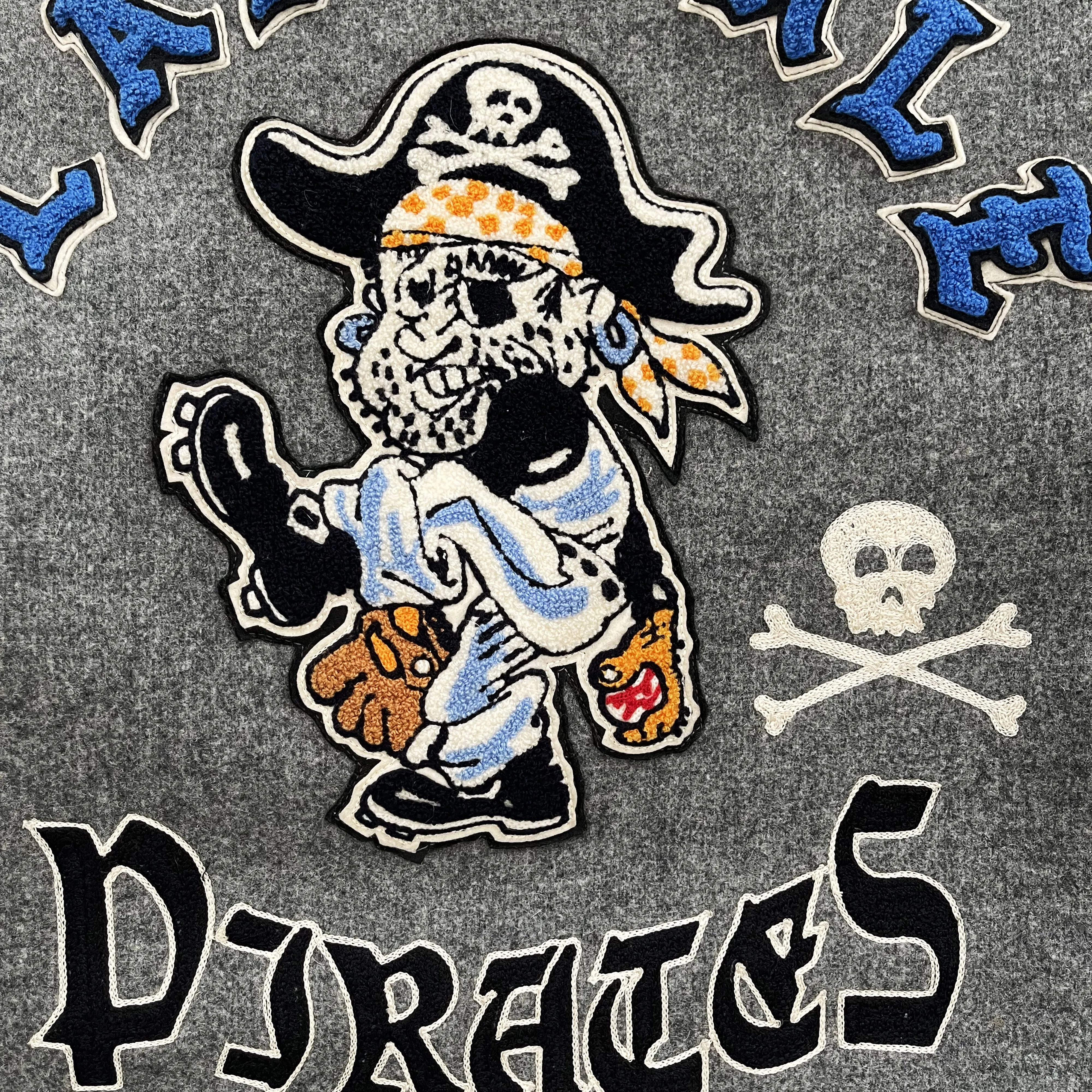 Whitesville Lawndale Pirates Varsity Jacket - M