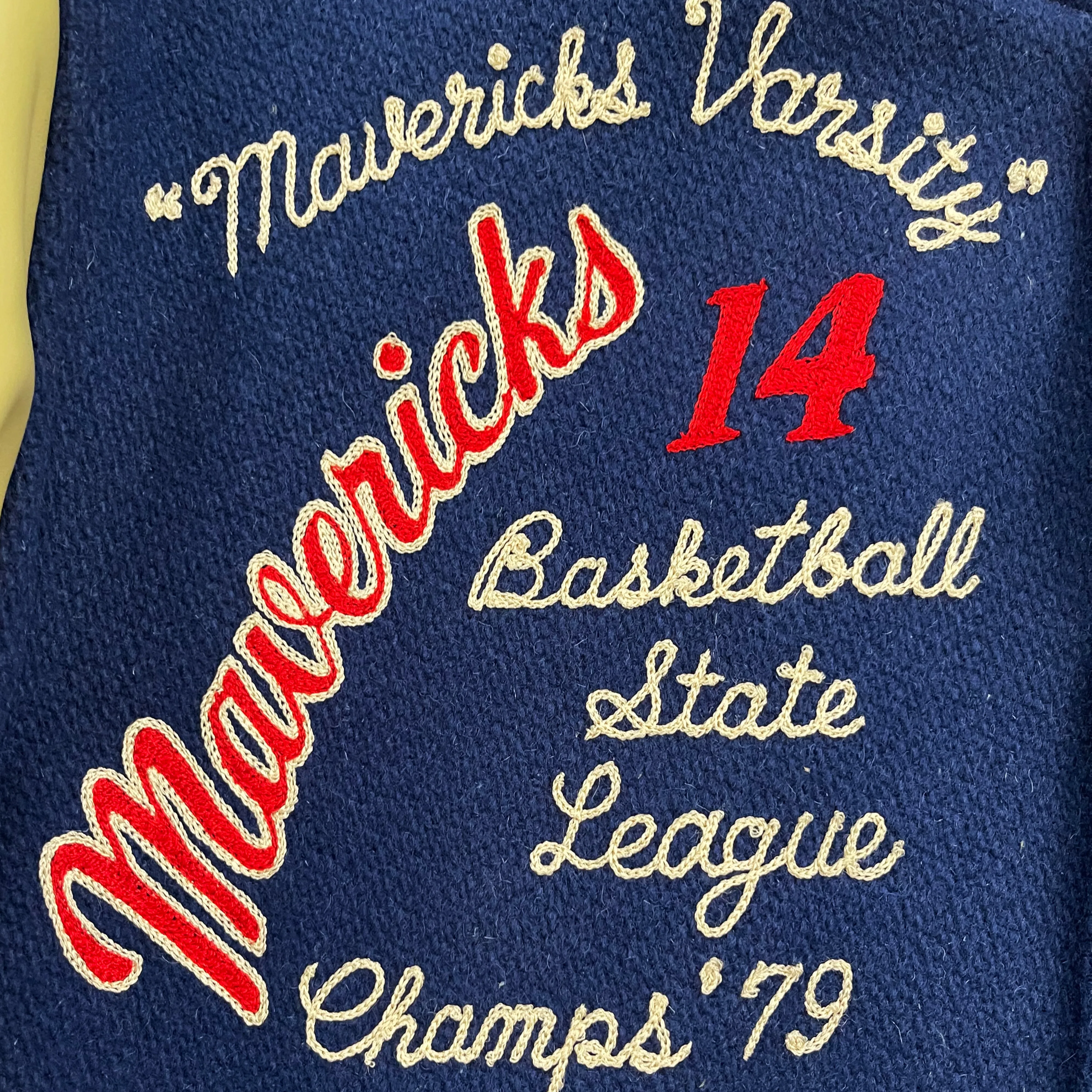 Whitesville Mavericks Varsity Jacket - M